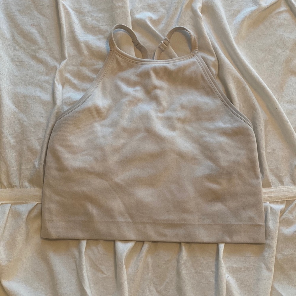White crop tank